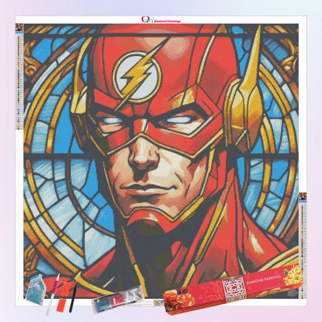 the-flash-diamond-painting-art-kit