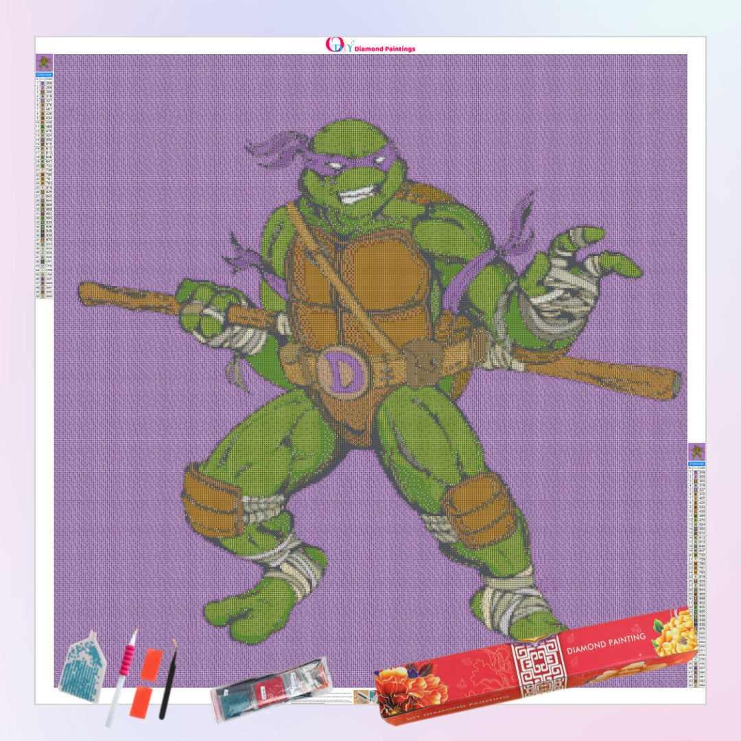 tmnt-donatello-diamond-painting-art-kit