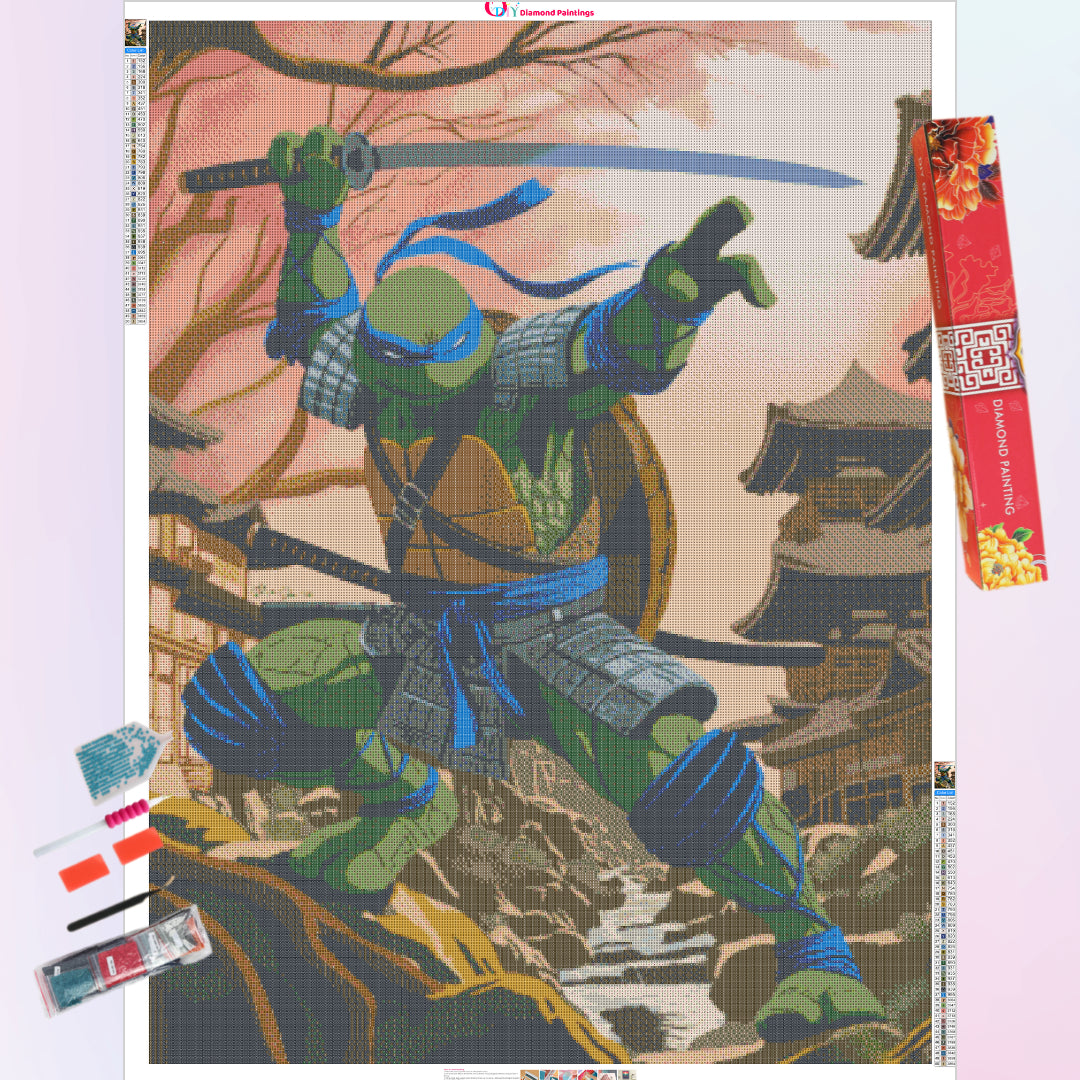 tmnt-samurai-leonardo-diamond-painting-art-kit