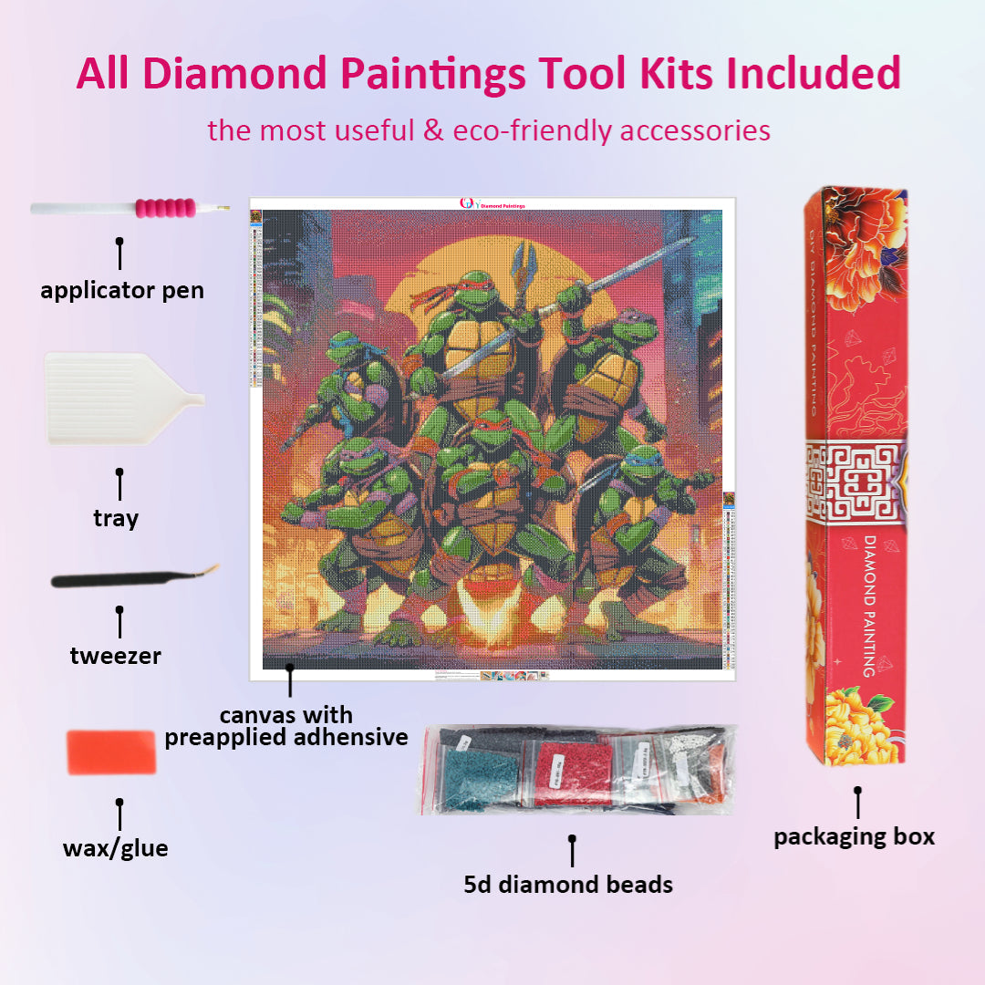 tmnt-warrior-diamond-painting-art-kit