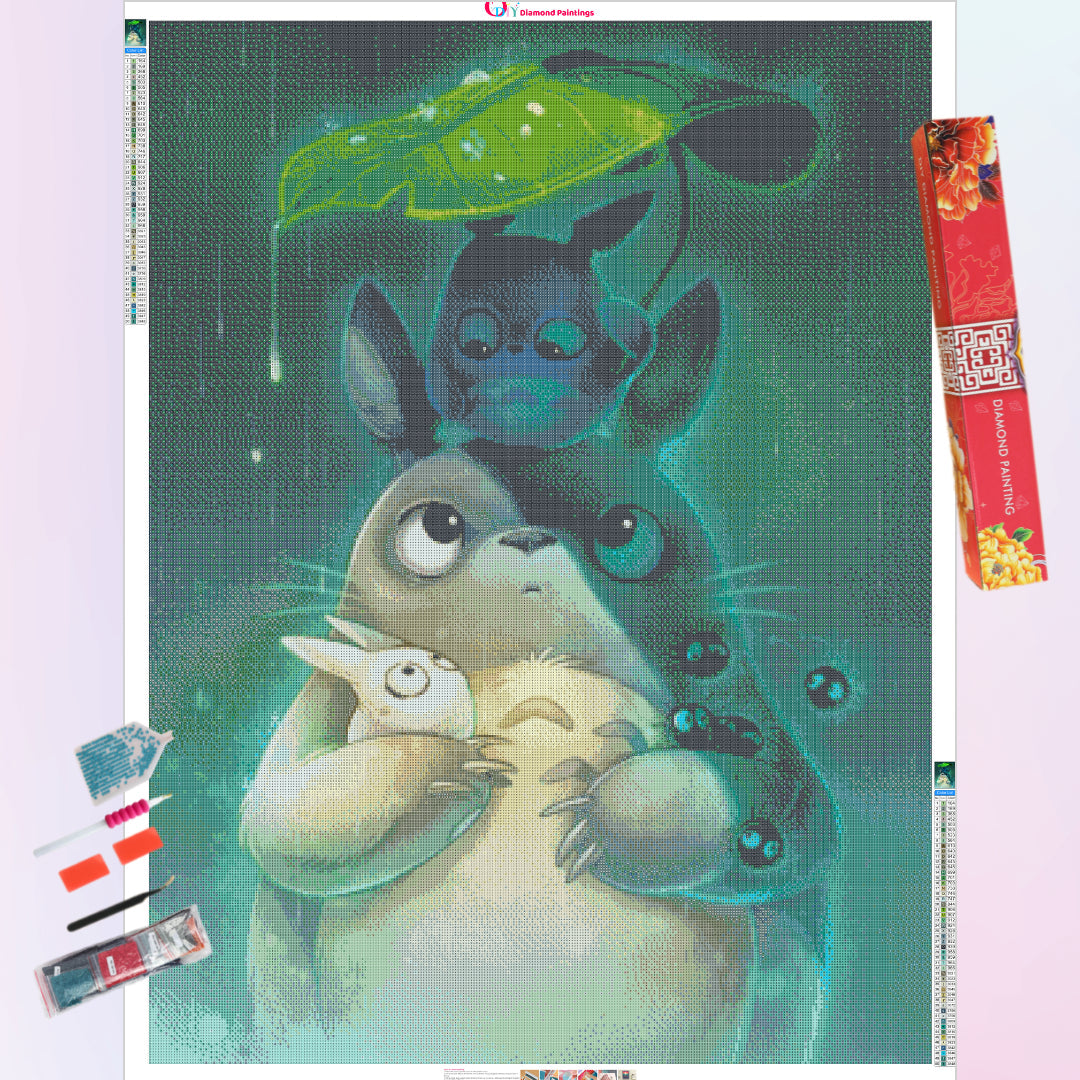 totoro-under-the-rain-diamond-painting-art-kit