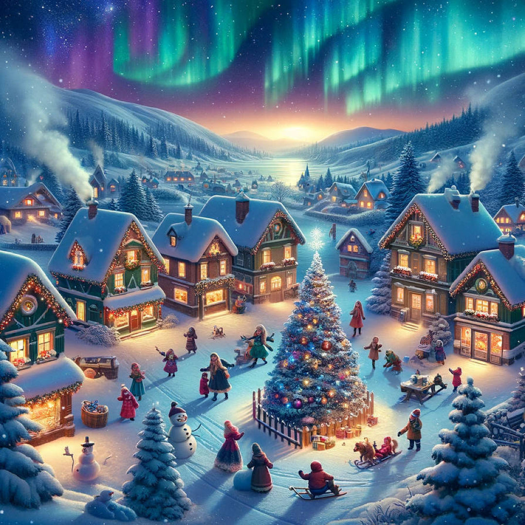 twilight-winter splendor-christmas-diamond-painting-art-kit