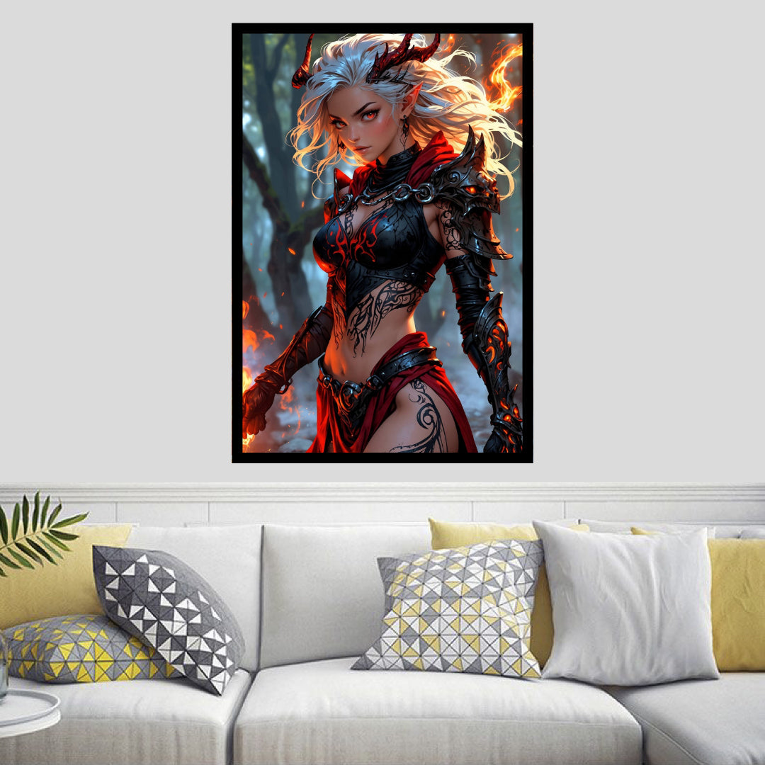 warcraft-elven-fire-mistress-diamond-painting-art-kit