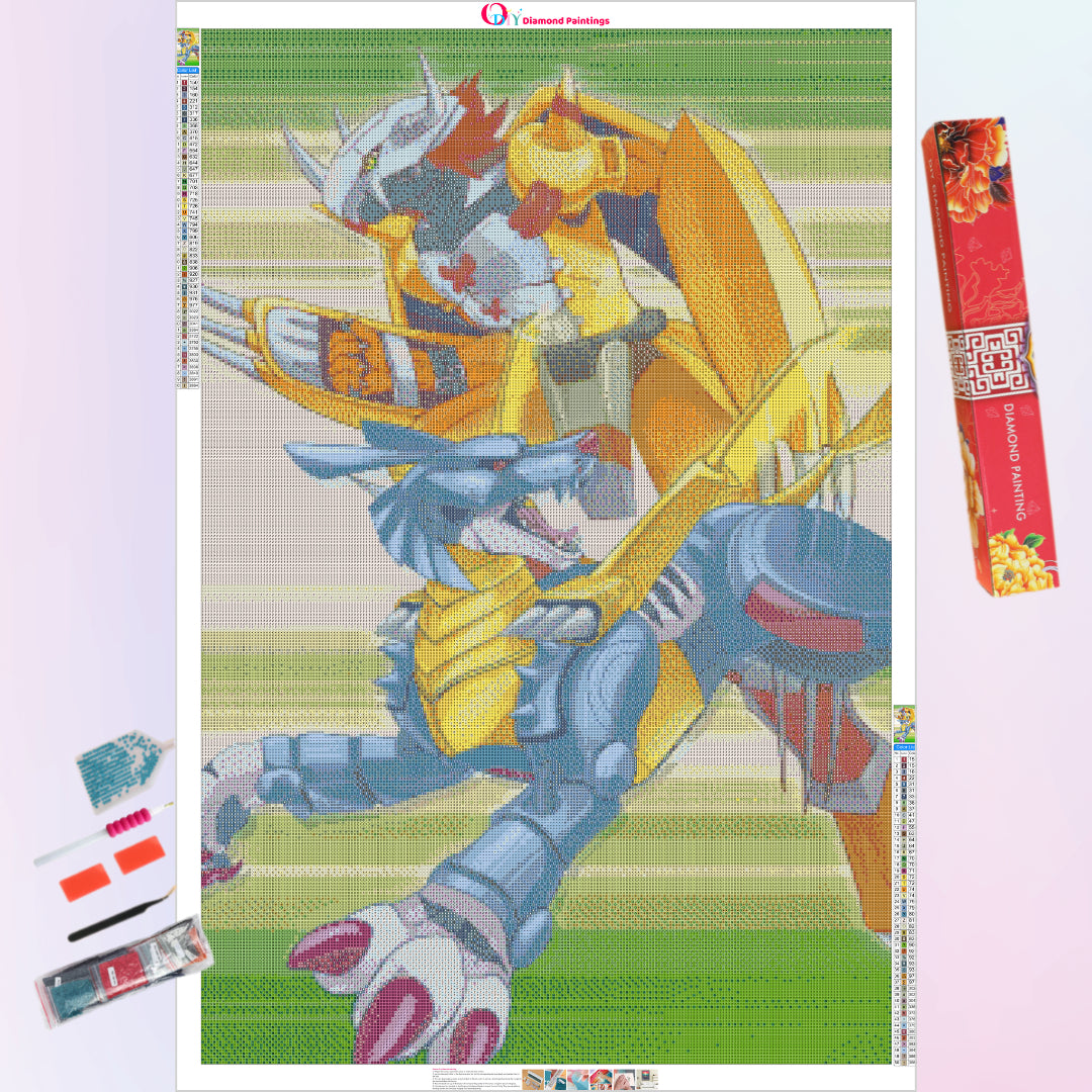 wargreymon-and-metal-garurumon-diamond-painting-art-kit
