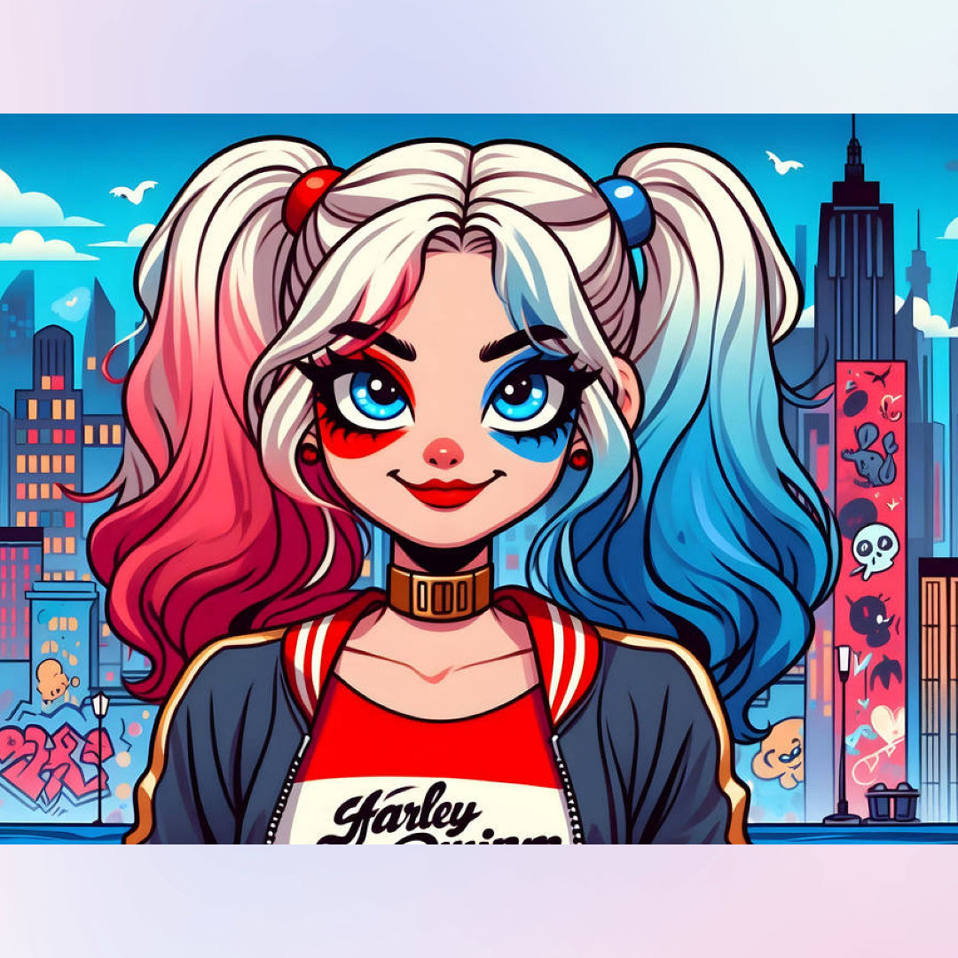 well-behaved-harley-quinn-diamond-painting-art-kit
