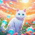 white-cat-in-a-bubble-field-diamond-painting-art-kit