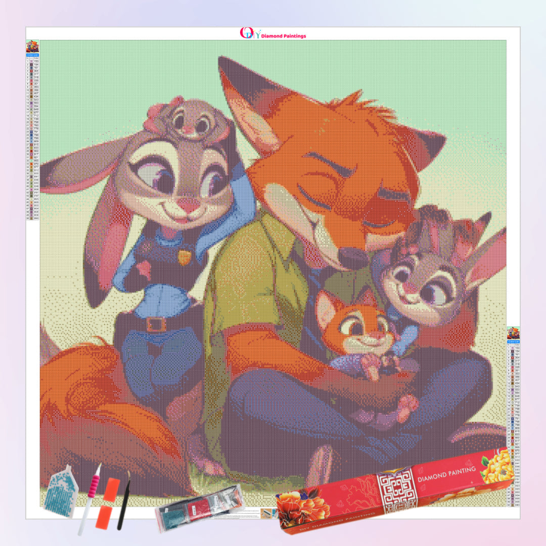zootopia-judy-nick-families-diamond-painting-art-kit
