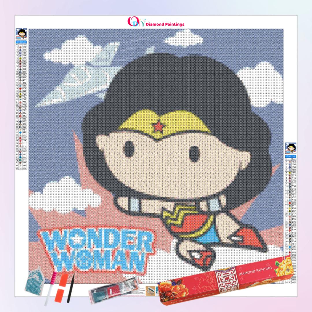 Cute Wonder Woman Diamond Painting