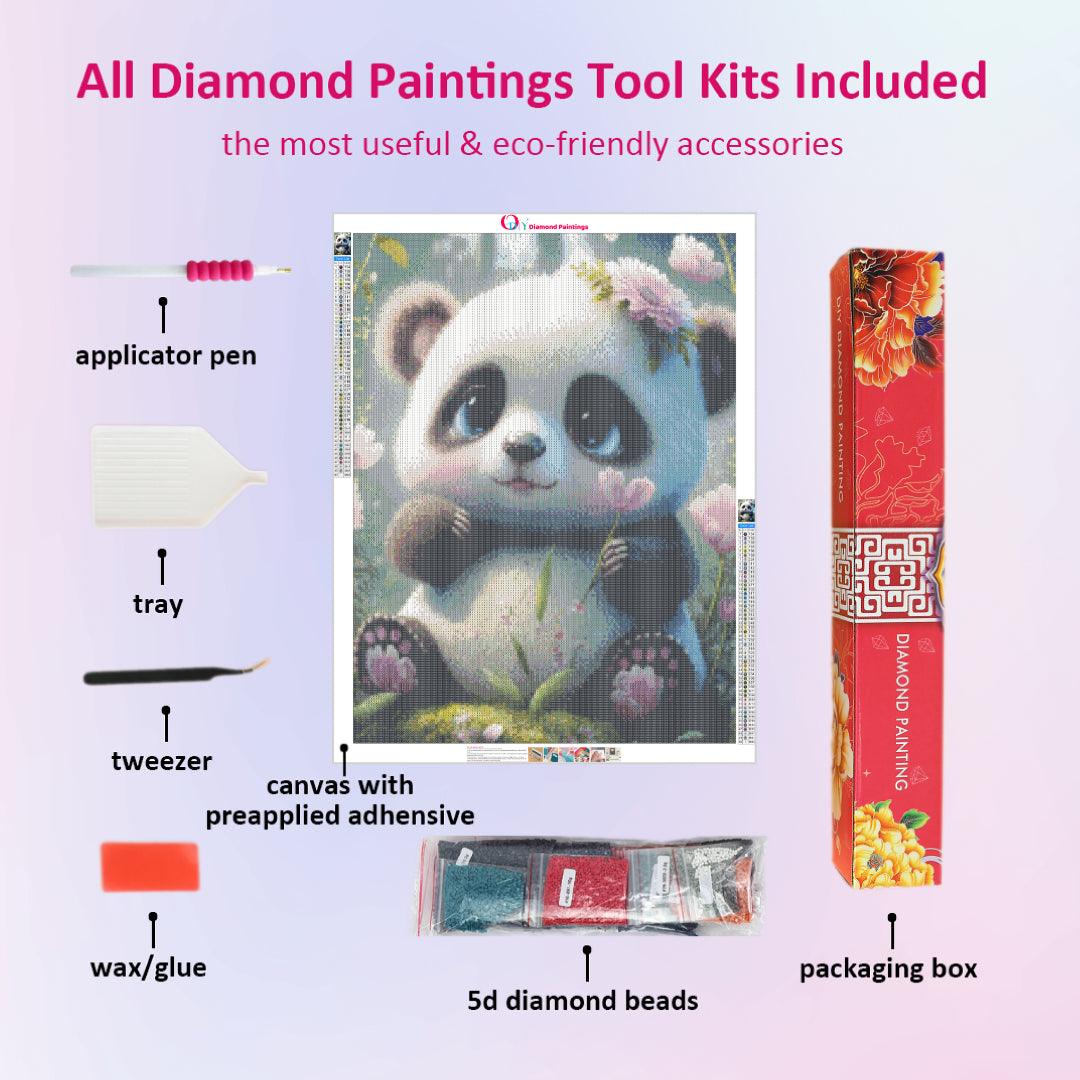 Cute Panda Baby Diamond Painting