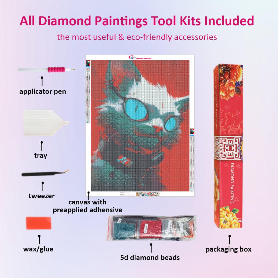 A Cool Cat Diamond Painting