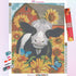 Cow in the Sunflowers Diamond Painting