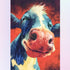 Cow in A Happy Mood Diamond Painting