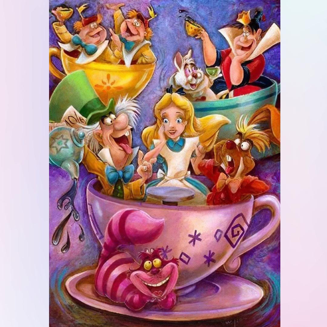 Alice in the Mug Diamond Painting