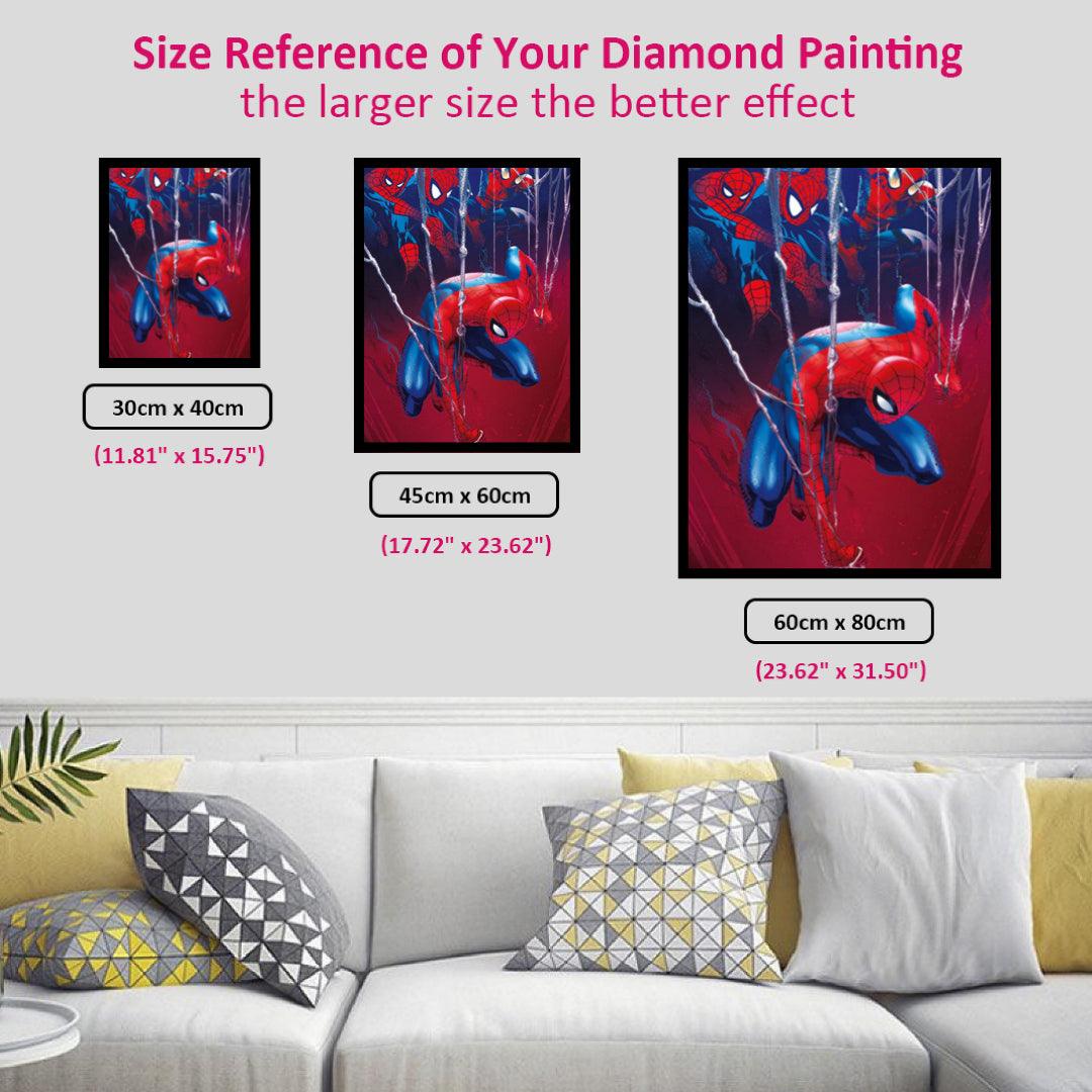 Spider Man Shines on the Scene Diamond Painting