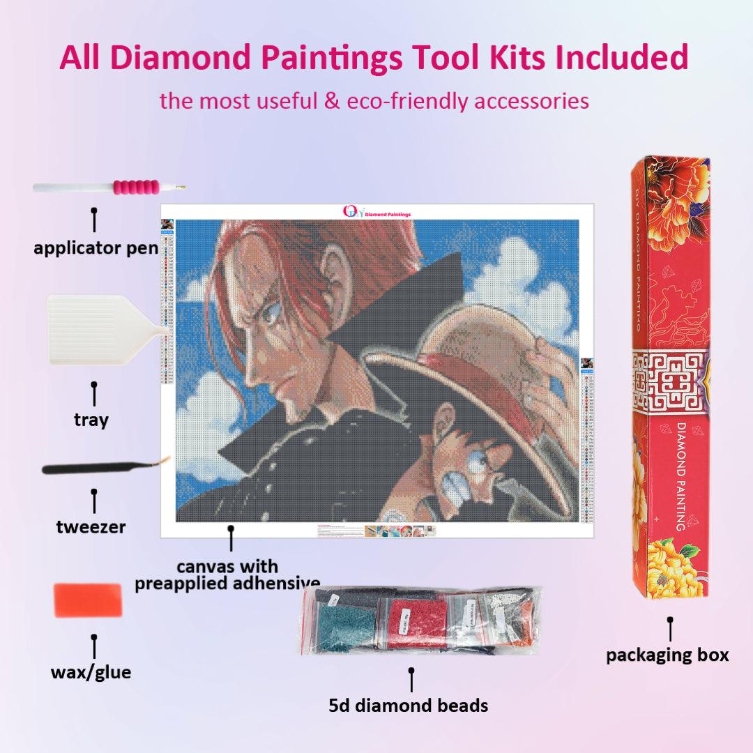 Men's Agreement Shanks and Luffy Diamond Painting