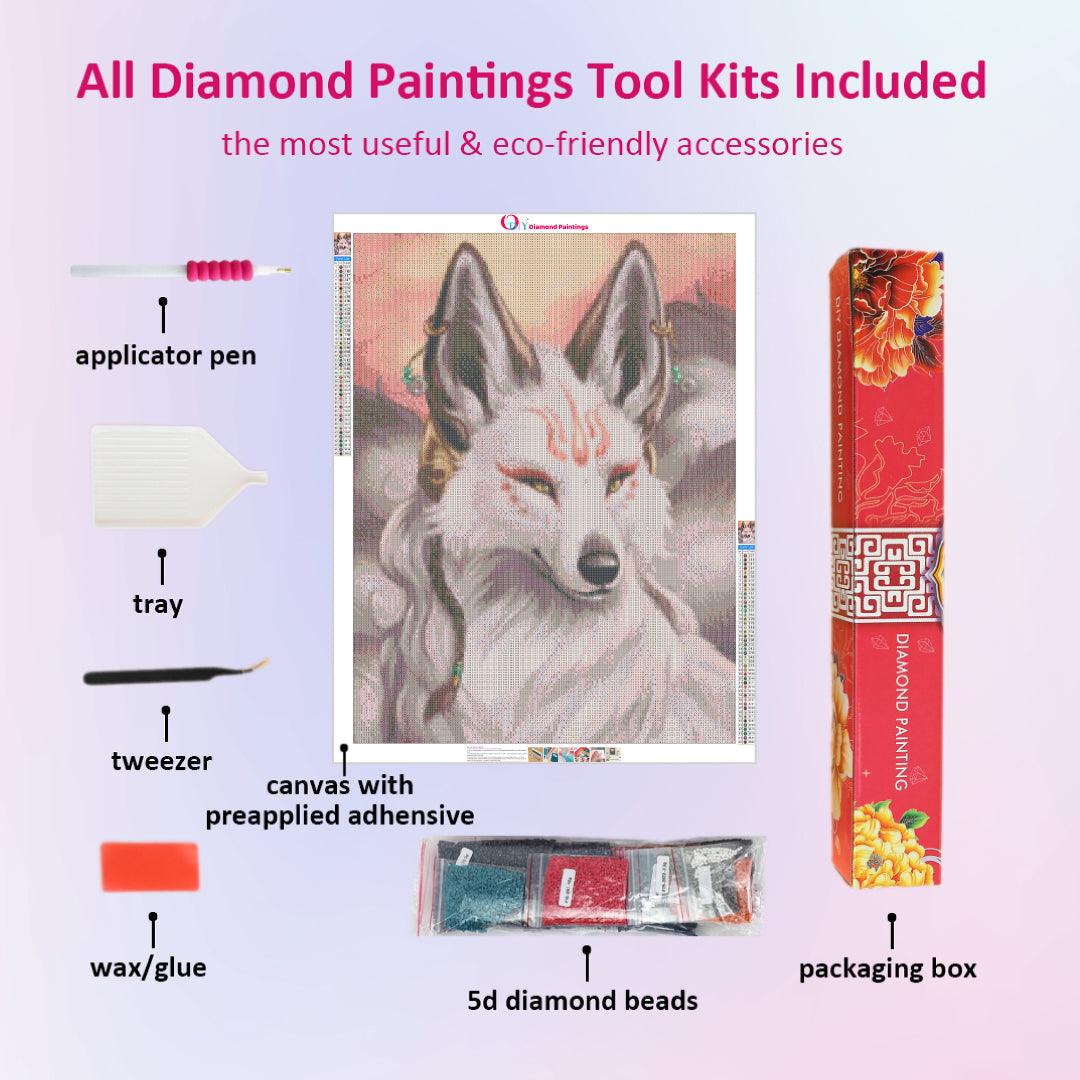 Ancient Fox with Soul Mark Diamond Painting