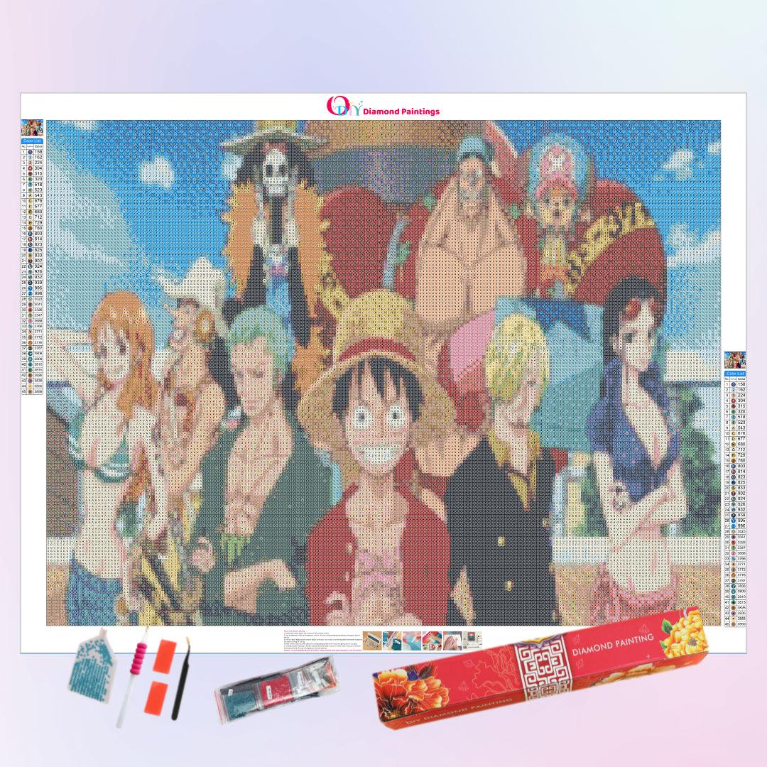 Straw Hat Pirates Diamond Painting