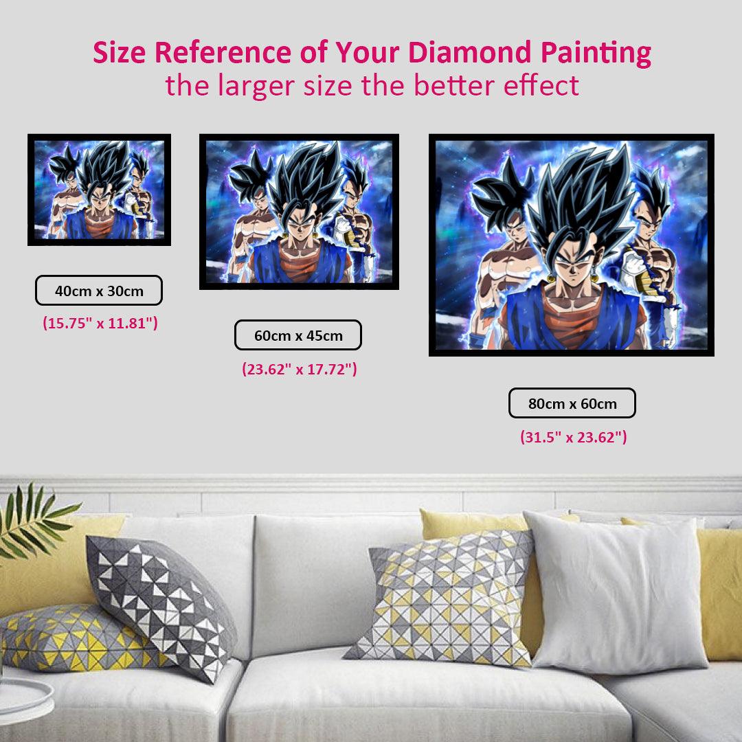 Dragon Ball Vegito Diamond Painting