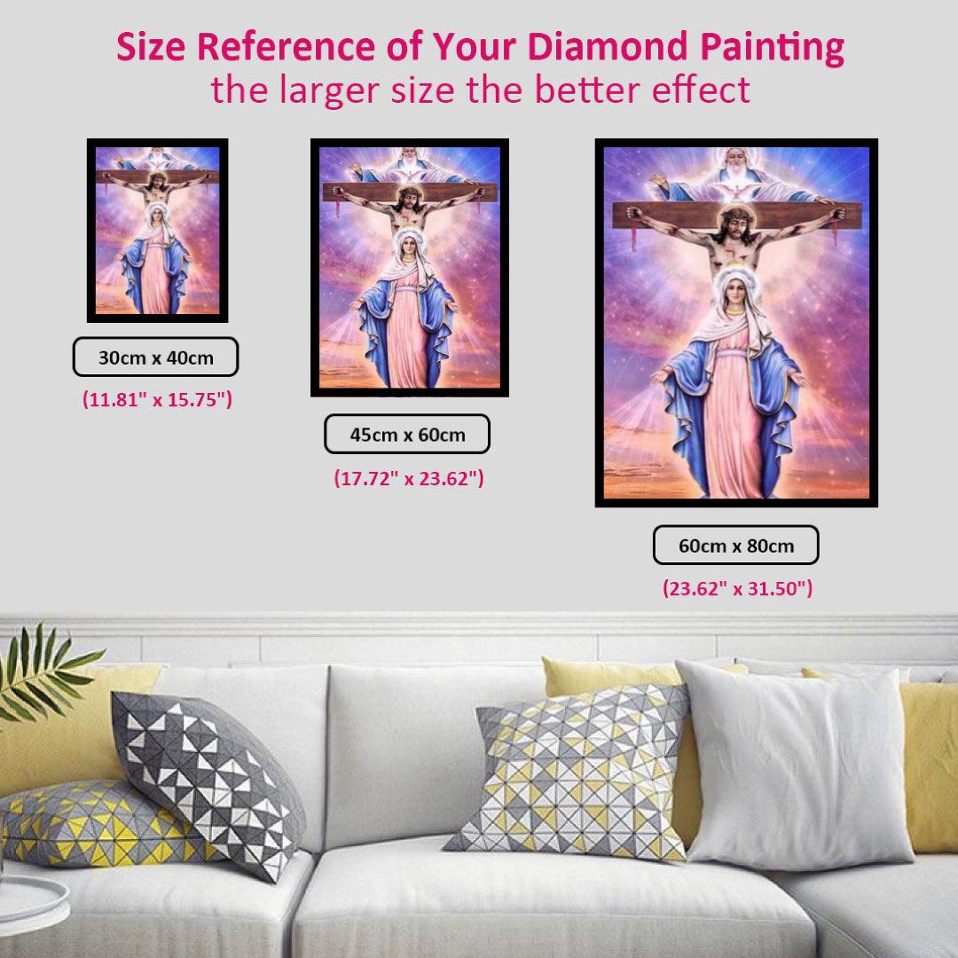 God Blessed Jesus Diamond Painting