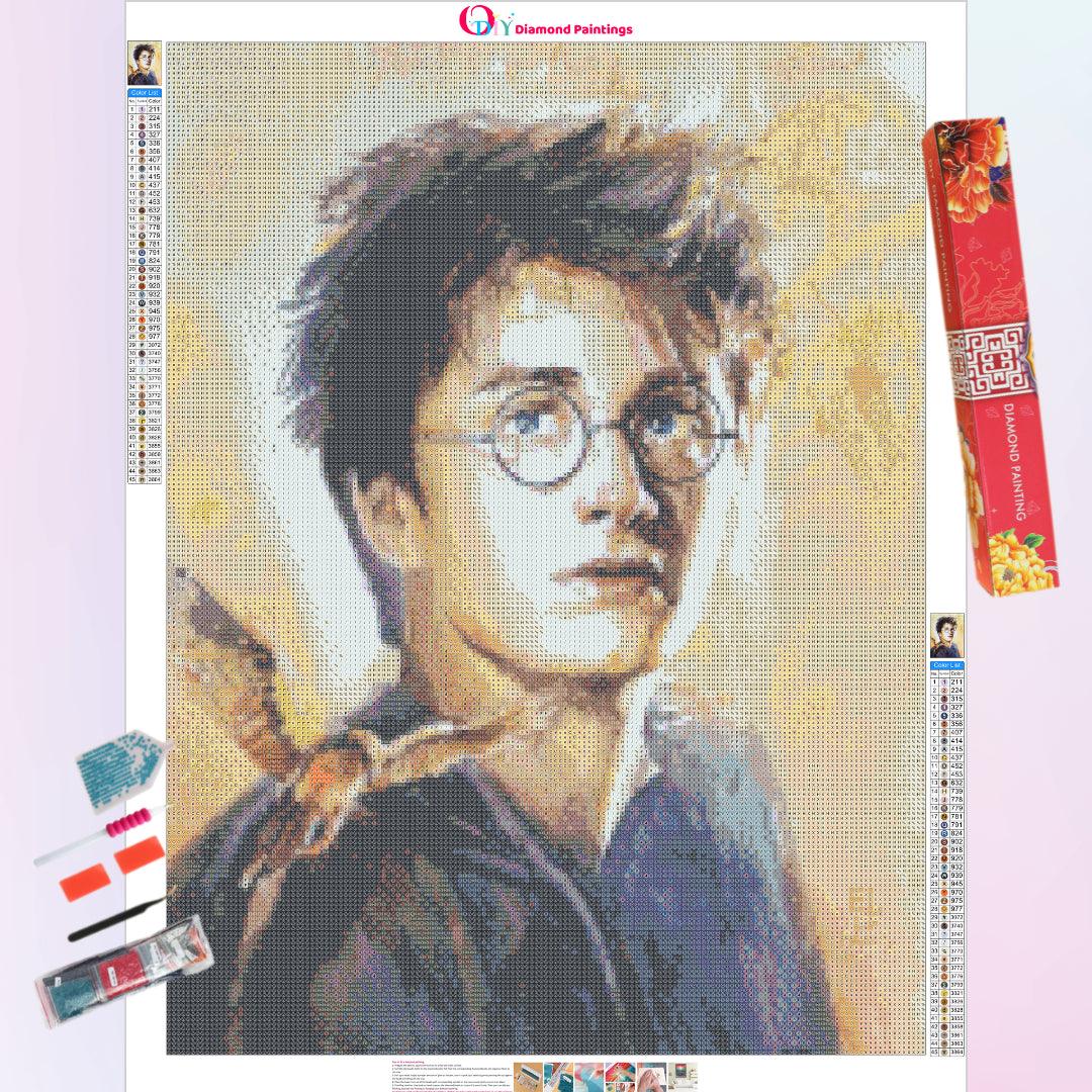 Harry Potter by Olesia Panaseiko Diamond Painting Kits 20% Off Today – DIY Diamond  Paintings