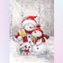 Sweet Snowman Diamond Painting