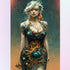 Blonde Girl with Full Body Tattoos Diamond Painting