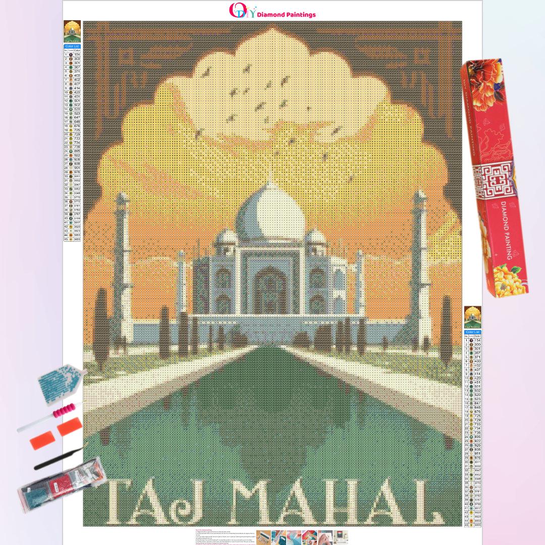 Taj Mahal India Diamond Painting