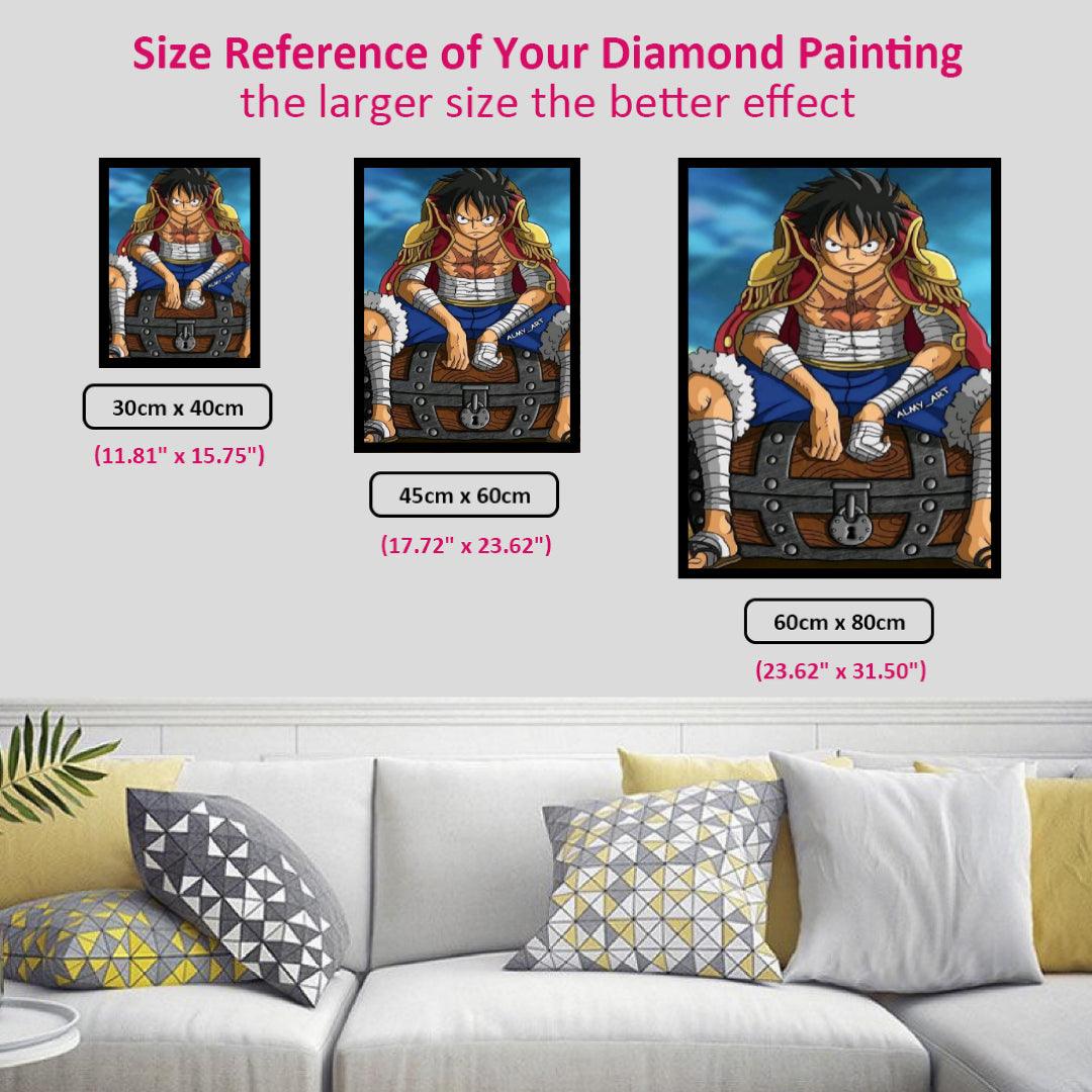 Luffy Full of Ambition Diamond Painting