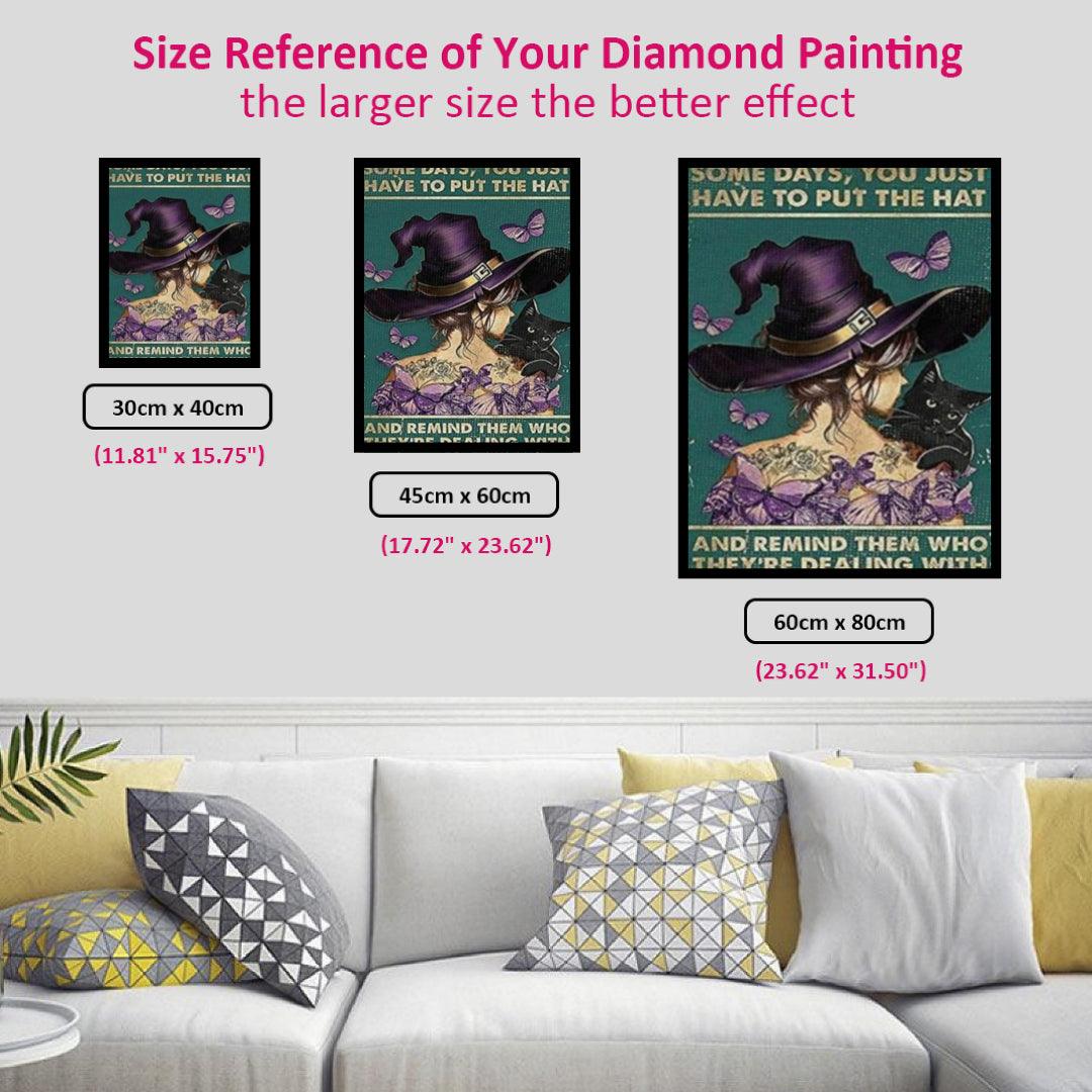 Outstanding Witch Diamond Painting