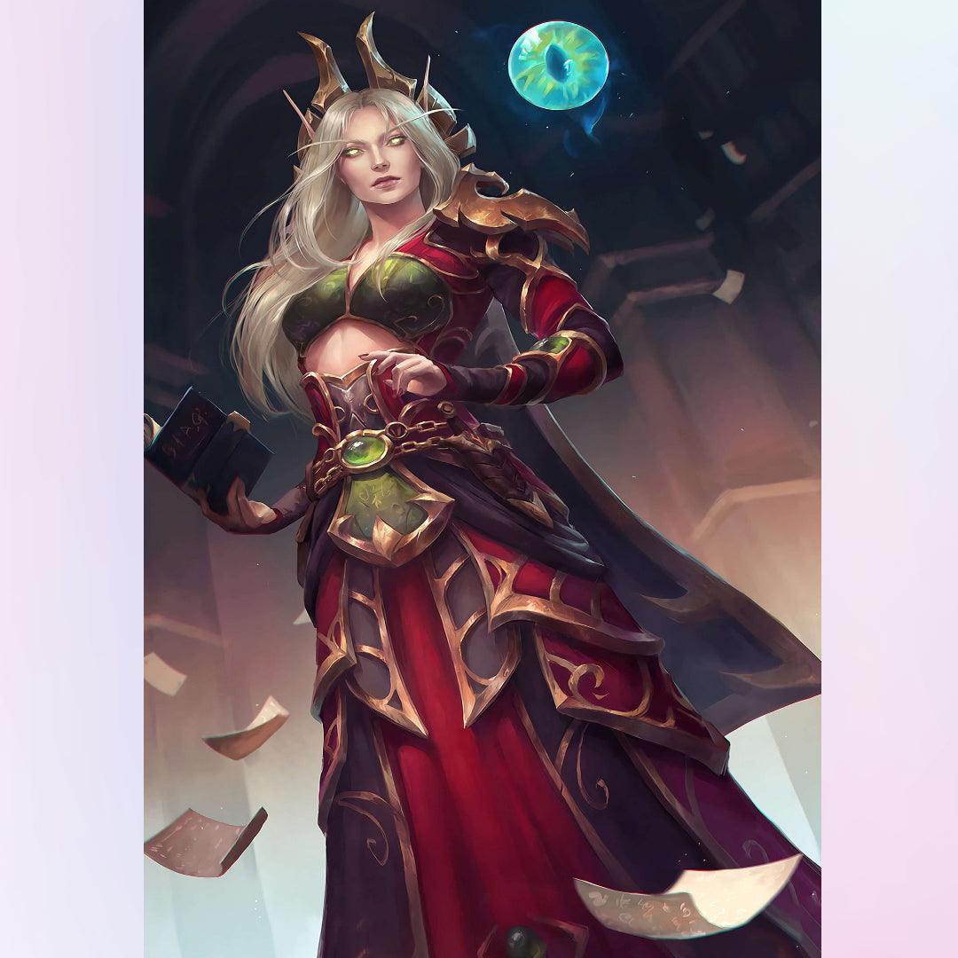 Blood Elf Kael'thas Sunstrider Diamond Painting