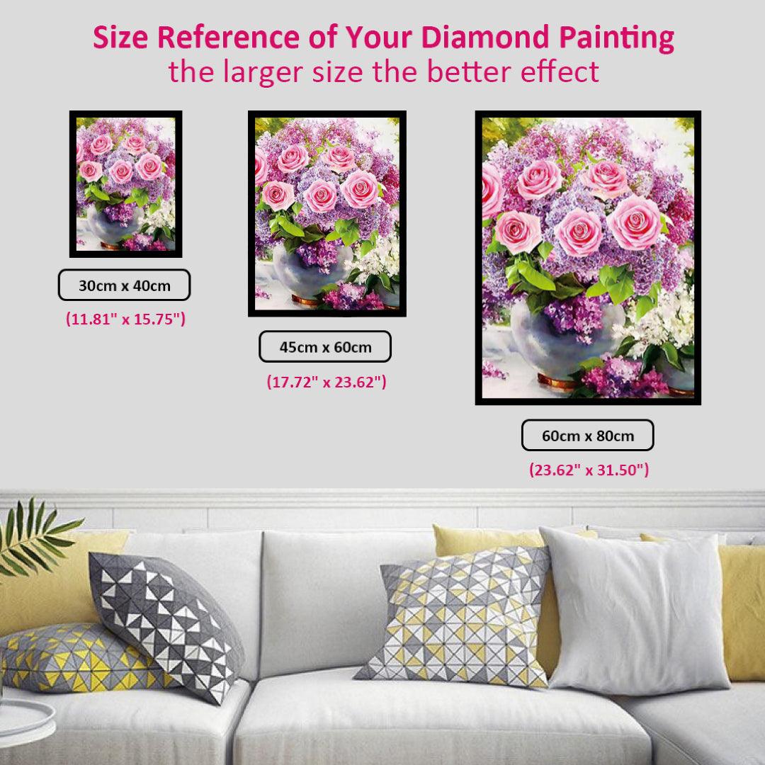 The Outstanding Rose Diamond Painting