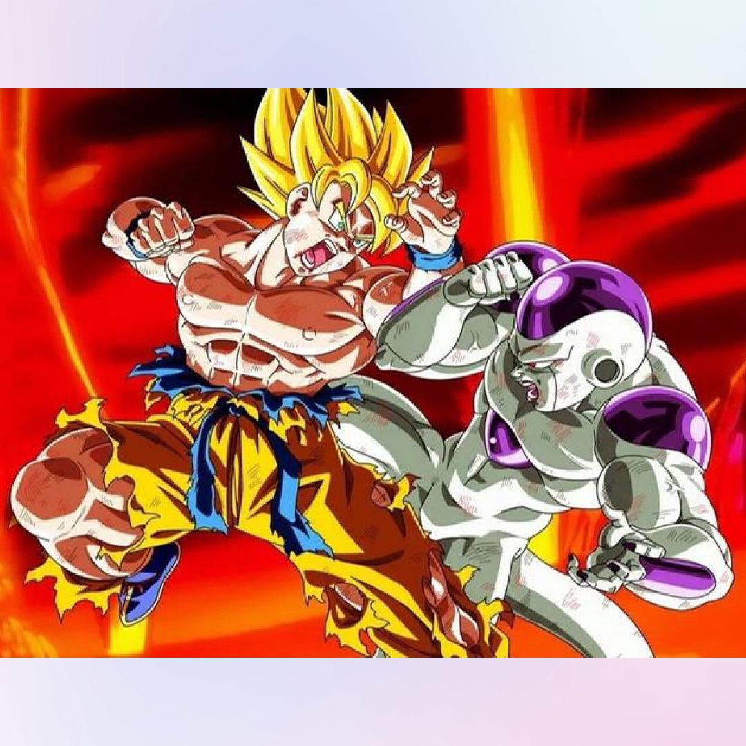 Goku vs Frieza Diamond Painting