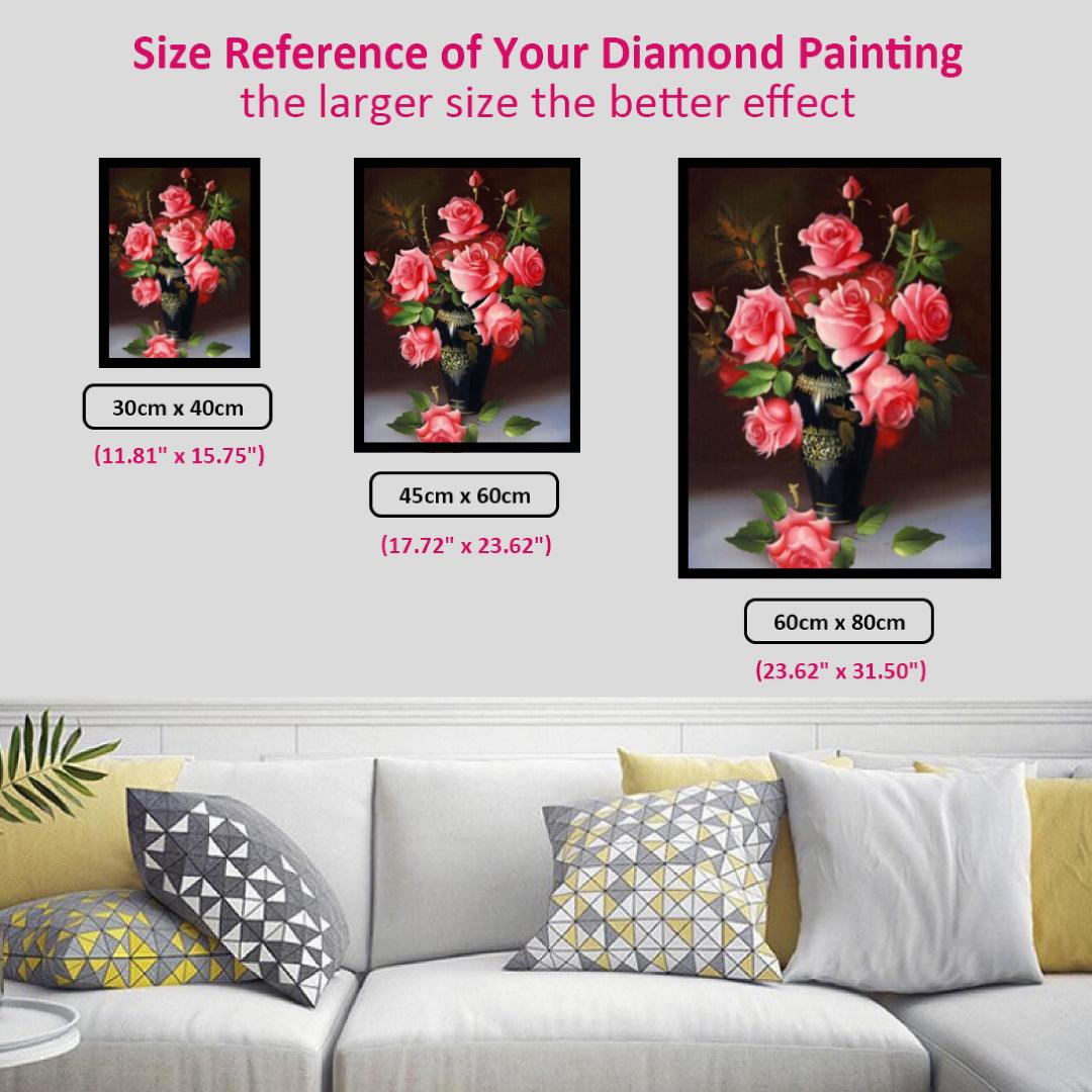 Delicate Rose Diamond Painting