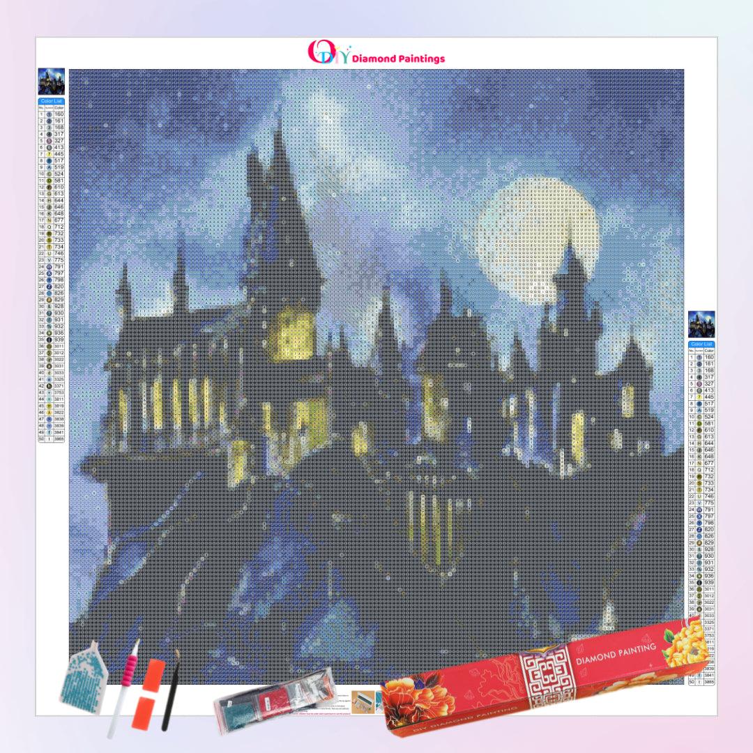 Harry Potter Hogwarts - Castles 5D Diamond Painting, Hogwarts