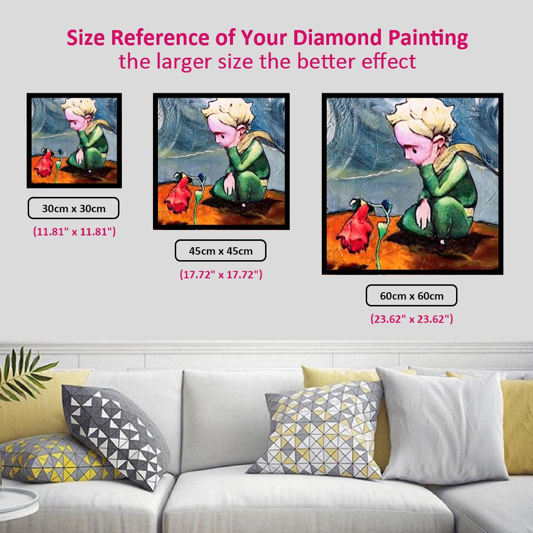 The Faded Rose Diamond Painting