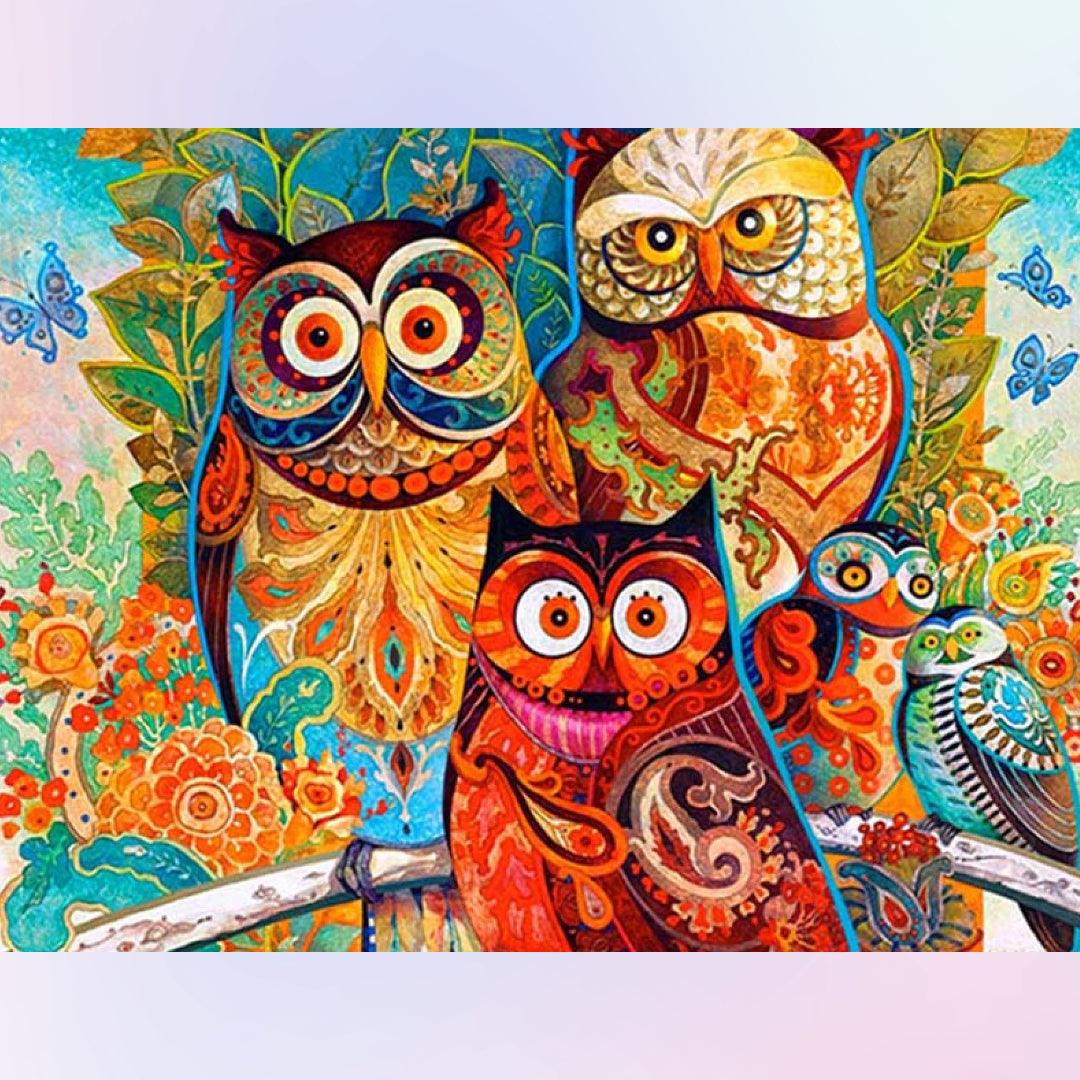 Gorgeous Owl Diamond Painting