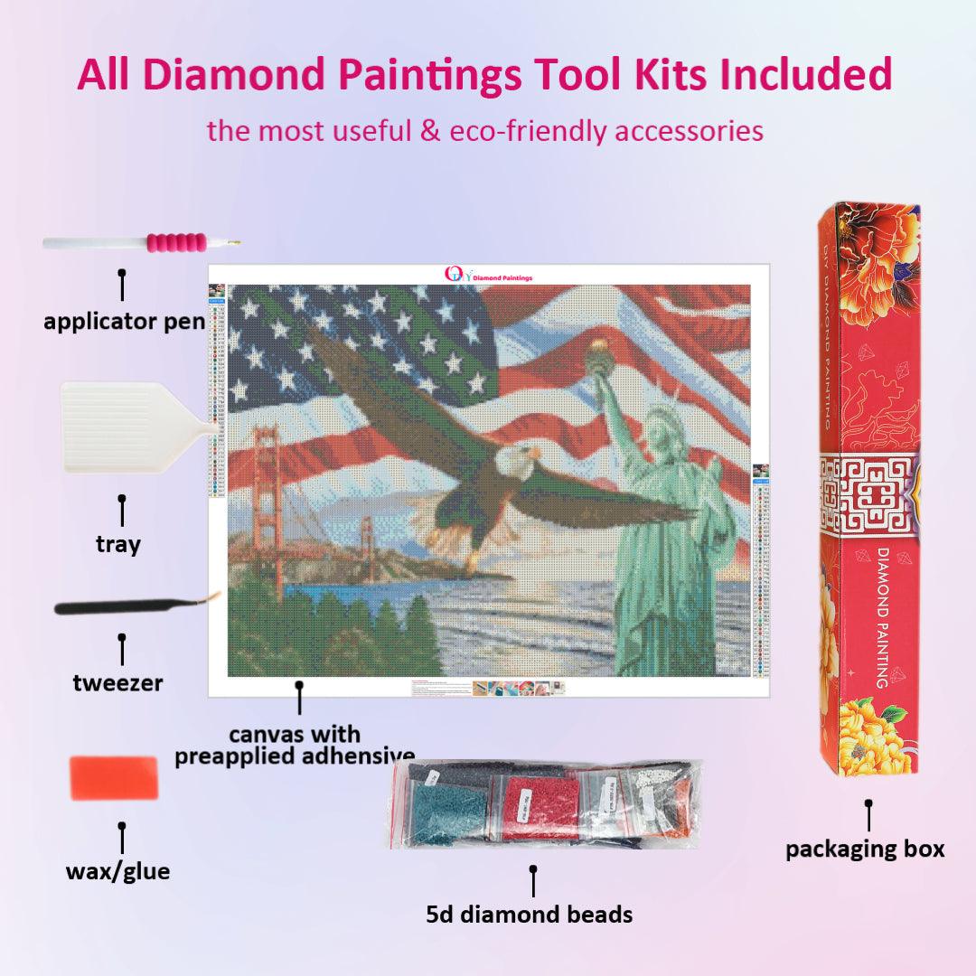American Eagle Diamond Painting