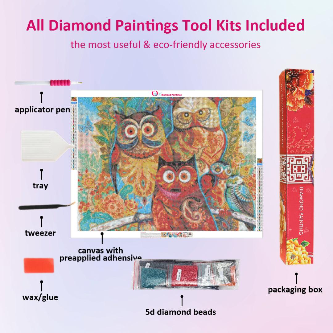 Gorgeous Owl Diamond Painting