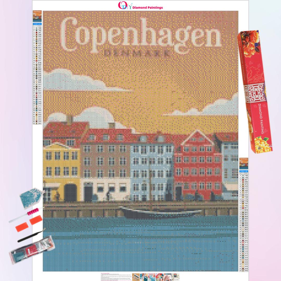 Copenhagen Denmark Diamond Painting