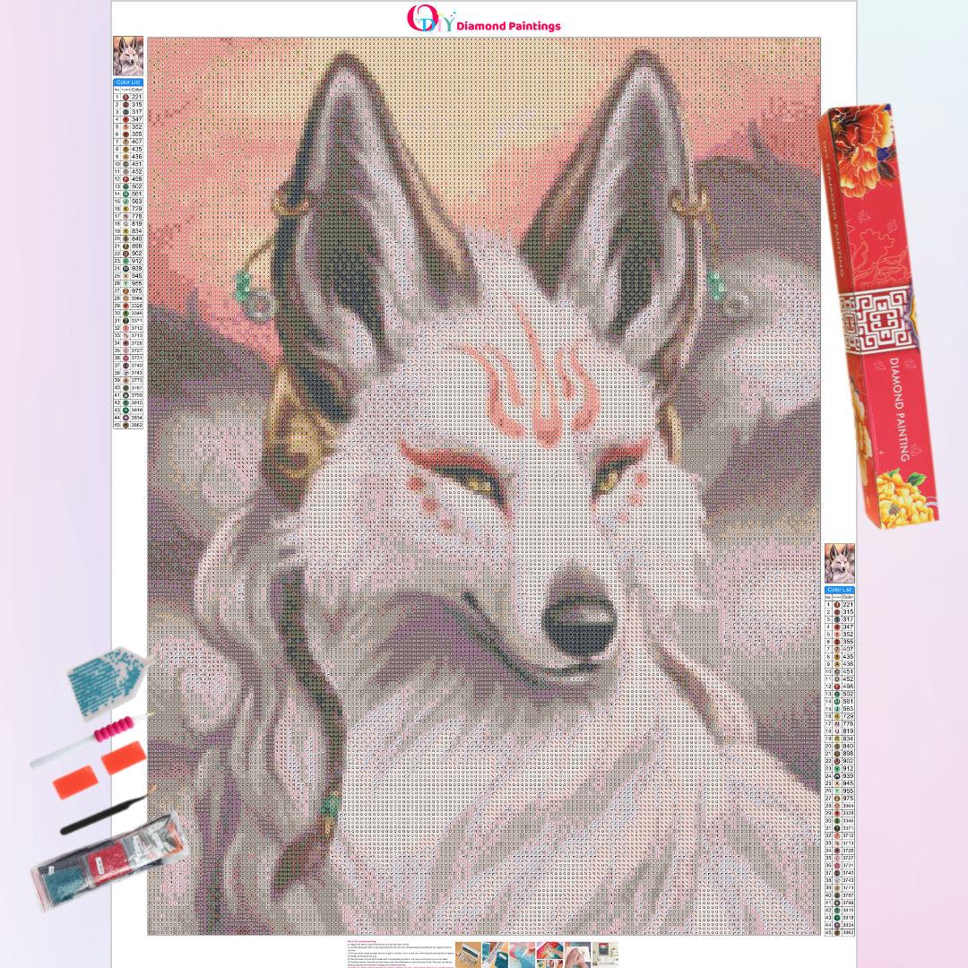 Ancient Fox with Soul Mark Diamond Painting