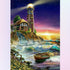 Lighthouse in the Sunny Night Diamond Painting