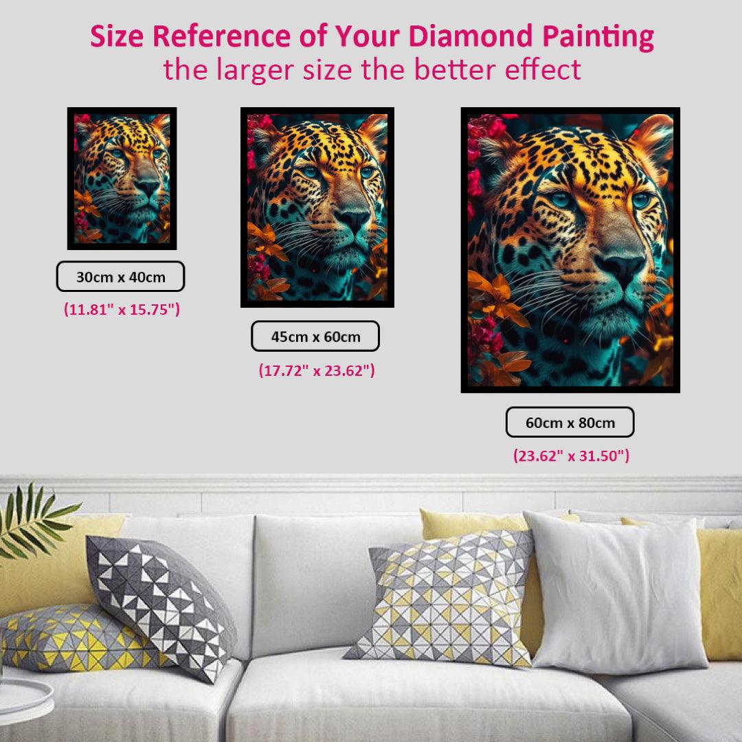 Amur Leopard Diamond Painting