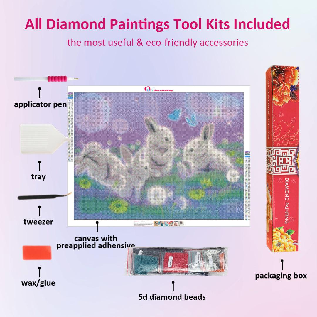 Secret of Rabbits Diamond Painting