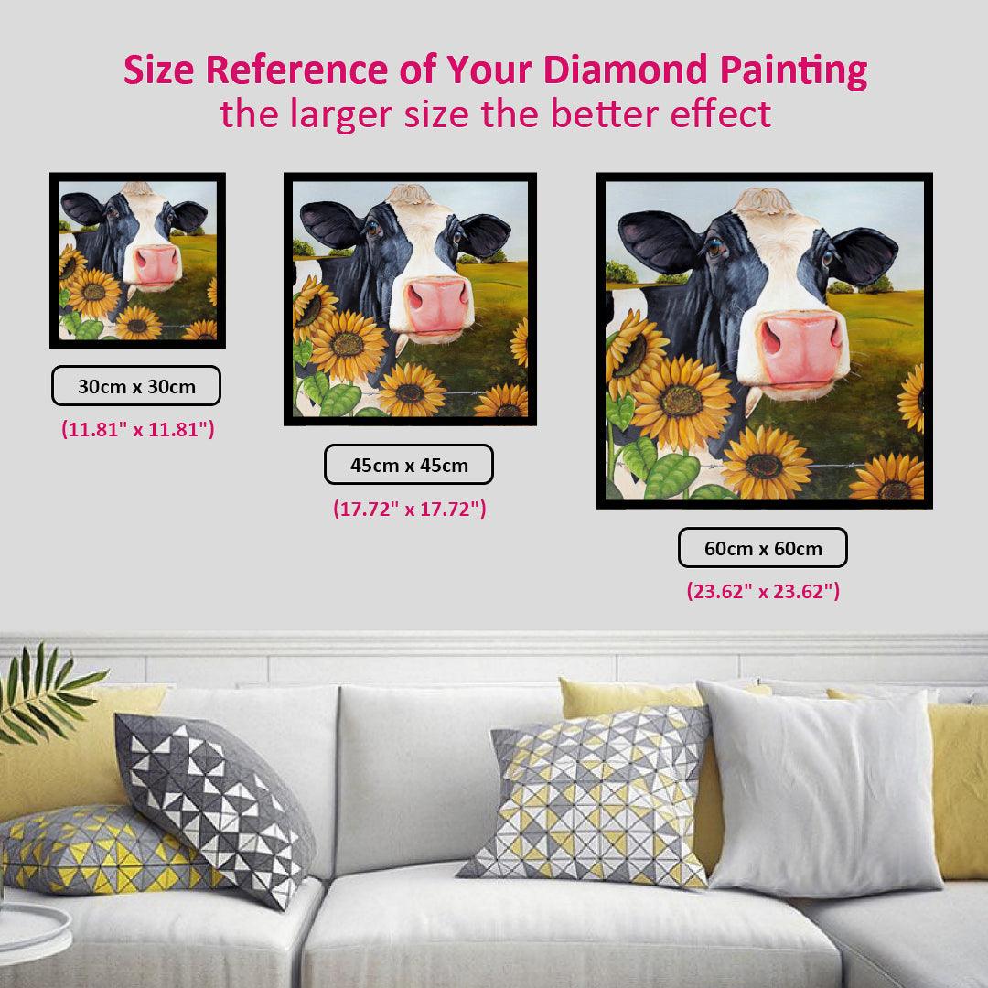 Cow's Paradise Diamond Painting