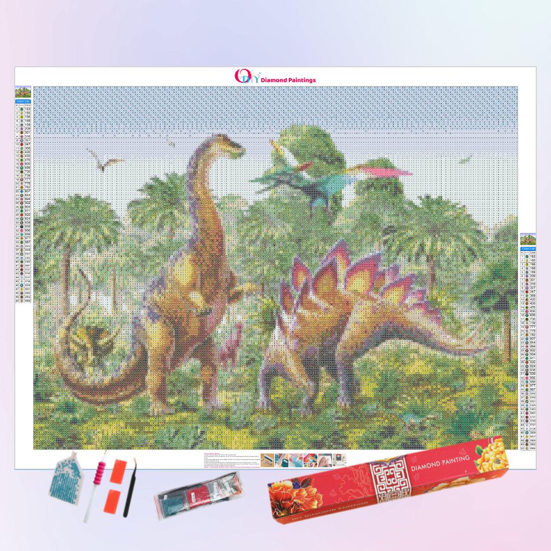 Dinosaur World Diamond Painting