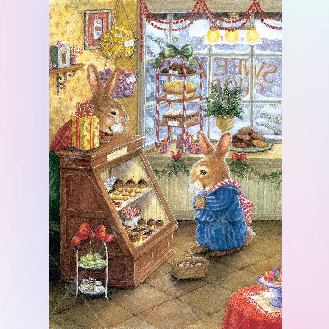 Mrs. Rabbit's Cake Shop Diamond Painting