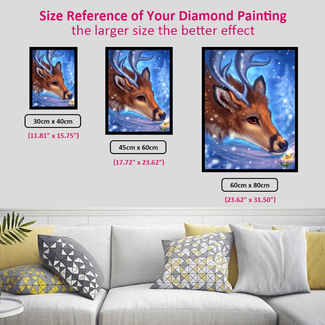 Delicate Deer Diamond Painting