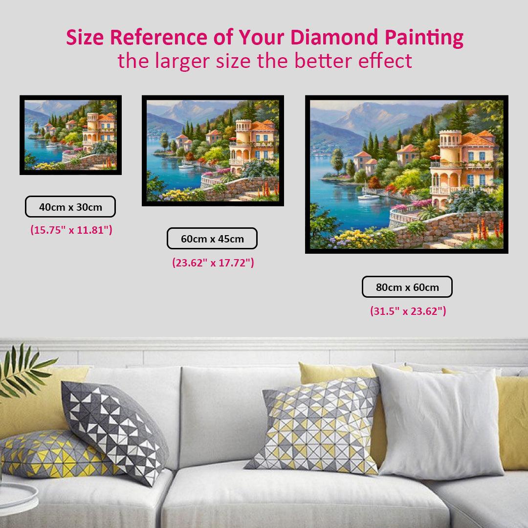 Beautiful Coastal Town Diamond Painting