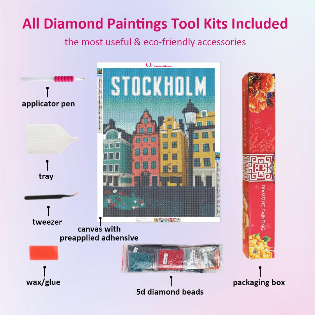 Stockholm Sweden Diamond Painting