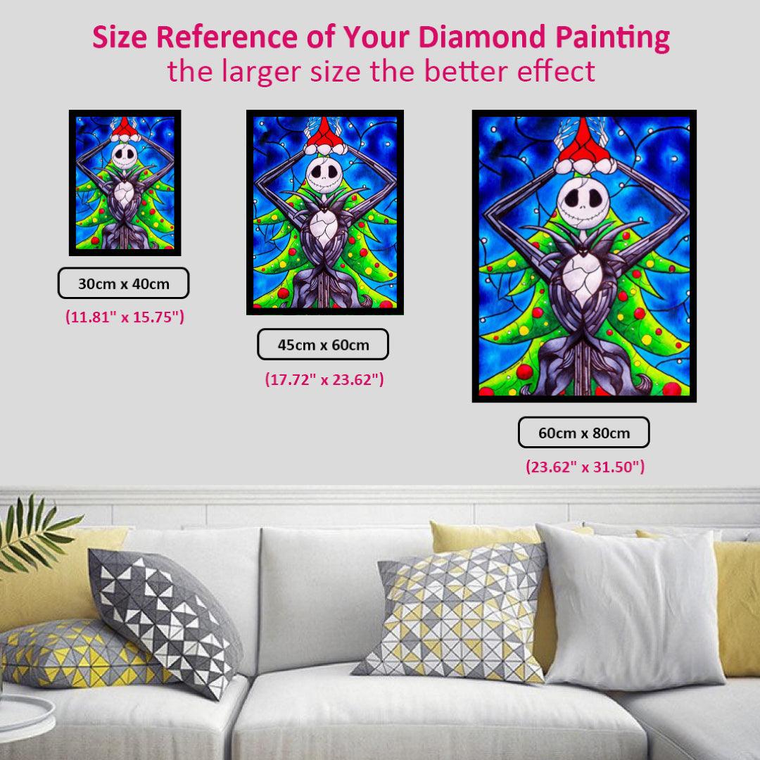 Skull Dressing for Christmas Diamond Painting